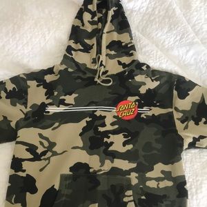 Men’s Santa Cruz dot hoodie z
